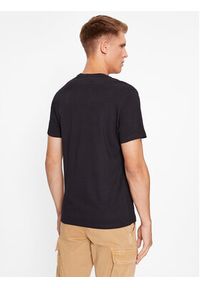 Guess T-Shirt M3BI29 J1314 Czarny Slim Fit. Kolor: czarny. Materiał: bawełna