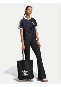 Adidas - adidas T-Shirt adicolor 3-Stripes IX5505 Czarny Loose Fit. Kolor: czarny. Materiał: syntetyk #4