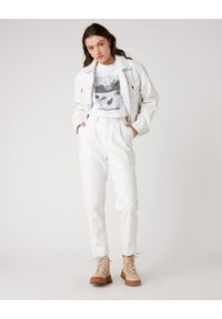 Wrangler - DAMSKIE SPODNIE JEANSOWE WRANGLER WINTER WHITE W22HHQ149 #4