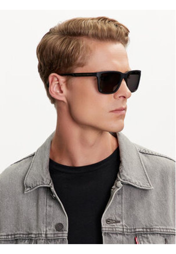 Emporio Armani Okulary przeciwsłoneczne 0EA4047 506381 Czarny. Kolor: czarny