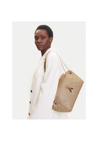 Torebka Patrizia Pepe. Kolor: beżowy #1