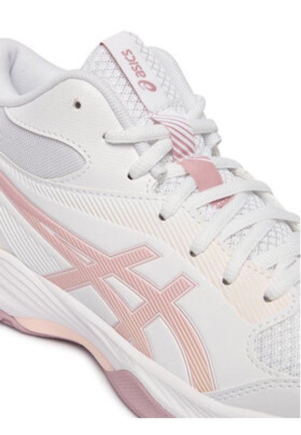 Asics Buty halowe Gel-Task Mt 4 1072A105 Biały. Kolor: biały. Materiał: skóra
