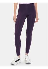 Adidas - adidas Legginsy Train Essentials Big Logo JX4758 Fioletowy Slim Fit. Kolor: fioletowy. Materiał: syntetyk