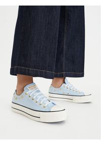 Converse Trampki Chuck Taylor All Star Heathered Glam A17596C Niebieski. Kolor: niebieski. Materiał: materiał #1