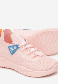 Born2be - Różowe Buty Sportowe na Grubej Podeszwie Peigi. Kolor: różowy #2