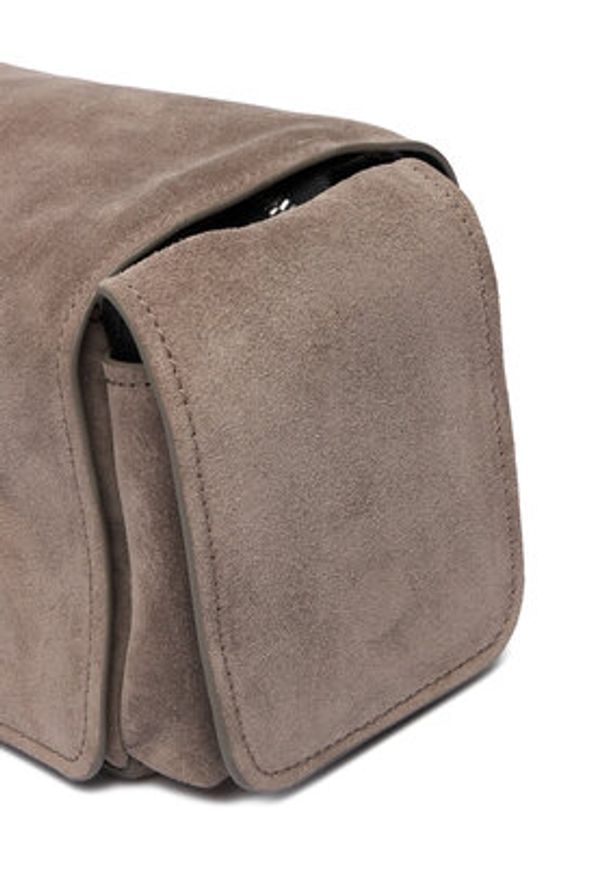 Vic Matié Torebka 1H0612T 999V090340 Szary. Kolor: szary. Materiał: zamszowe, skórzane