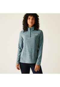 Regatta - Damski polar Sweethart Marl z zamkiem błyskawicznym do połowy. Kolor: niebieski. Materiał: polar. Sport: turystyka piesza #1