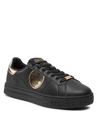 Versace Jeans Couture Sneakersy 76YA3SK1 Czarny. Kolor: czarny #2