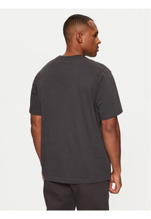 Champion T-Shirt 220278 Czarny Standard Fit. Kolor: czarny. Materiał: bawełna