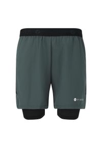 VIRTUS - Krótkie rozkładane 2 w 1 Virtus Dylan. Kolor: szary. Długość: krótkie. Sezon: lato #1