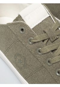 Big-Star - Trampki męskie khaki TT174294 303. Nosek buta: okrągły. Zapięcie: sznurówki. Kolor: zielony. Materiał: guma, materiał #4