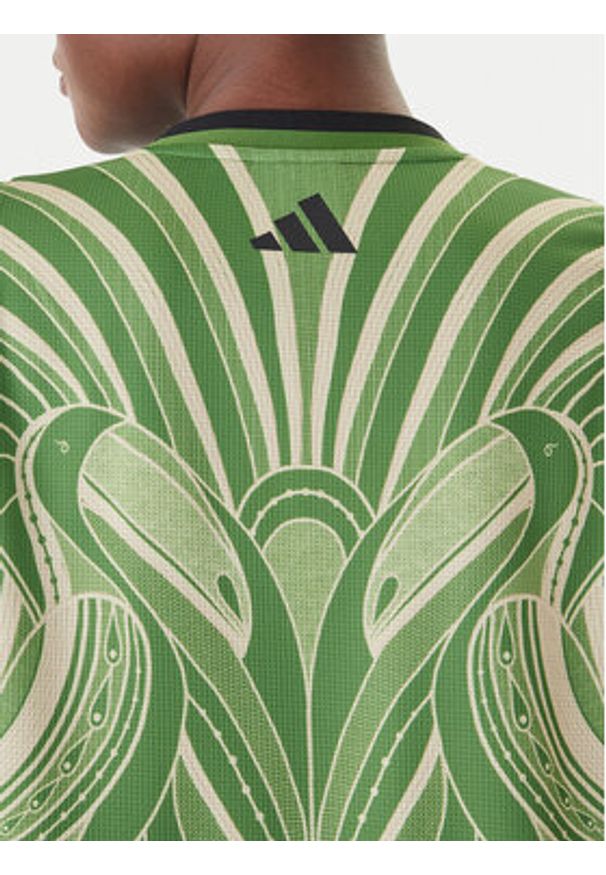 Adidas - adidas Sukienka codzienna Farm Rio Premium KD4620 Zielony Slim Fit. Okazja: na co dzień. Kolor: zielony. Materiał: syntetyk. Typ sukienki: proste. Styl: casual