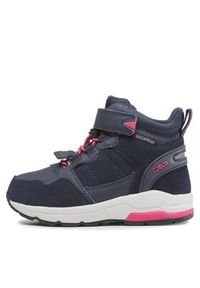 CMP Trzewiki Kids Hadil Leather Wp Urban Shoes 3Q84524 Granatowy. Kolor: niebieski. Materiał: zamsz, skóra