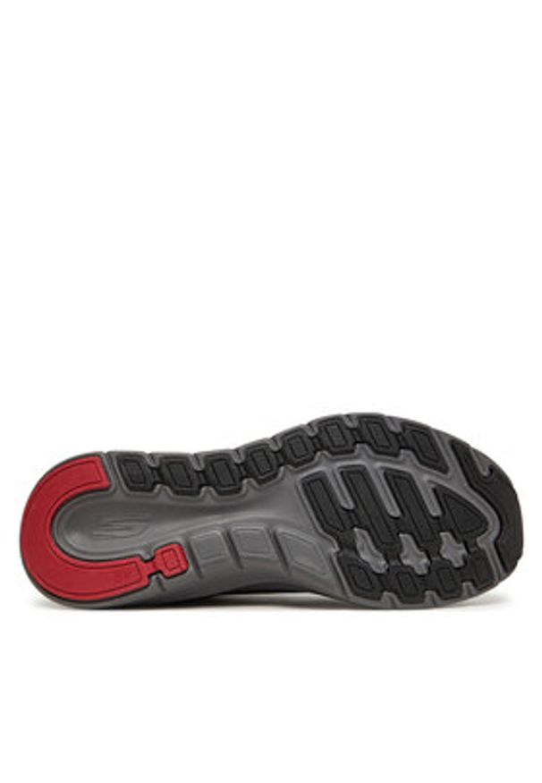 skechers - Skechers Sneakersy Arch Fit 2.0- 232700/BKRD Czarny. Kolor: czarny. Materiał: materiał