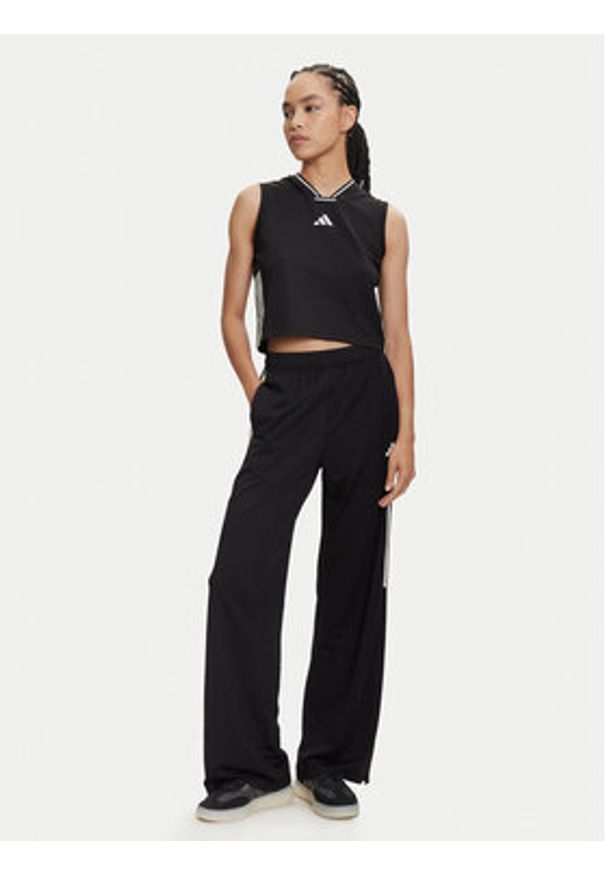 Adidas - adidas Top Tiro Cut 3-Stripes Mesh JG4115 Czarny Regular Fit. Kolor: czarny. Materiał: syntetyk