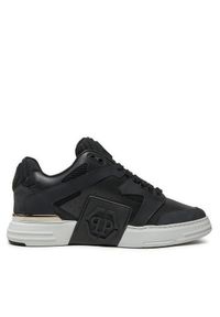 Philipp Plein - PHILIPP PLEIN Sneakersy SADS MSC3912 PLE010N Czarny. Kolor: czarny. Materiał: skóra #1