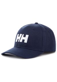 Helly Hansen Czapka z daszkiem Brand Cap 67300 Granatowy. Kolor: niebieski. Materiał: materiał #1