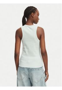 Calvin Klein Jeans Top LV047F239G Zielony jasny Slim Fit. Kolor: zielony. Materiał: bawełna #3