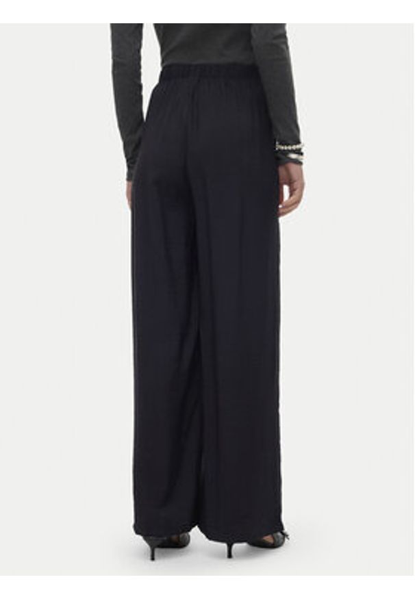 Vero Moda Spodnie materiałowe Josie 10303759 Czarny Wide Leg. Kolor: czarny. Materiał: wiskoza