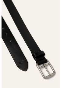 Polo Ralph Lauren - Pasek skórzany 405761993001. Kolor: czarny. Materiał: skóra #2