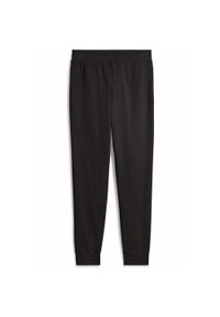 Puma Spodnie Ess Elevated Tr Cl 68501901. Kolor: czarny. Materiał: dresówka. Wzór: haft