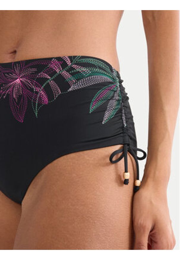 Triumph Dół od bikini Summer Tropics 10226561 Czarny. Kolor: czarny. Materiał: syntetyk