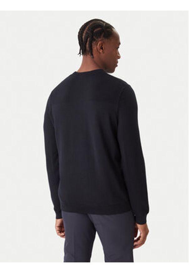 BOSS Sweter Momentum-X CN 50547507 Granatowy Regular Fit. Kolor: niebieski. Materiał: syntetyk