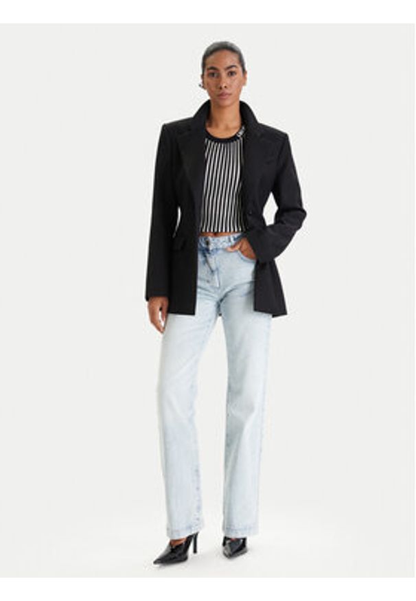 Patrizia Pepe Jeansy 8P0805/D1WZB-CB01 Niebieski Regular Fit. Kolor: niebieski