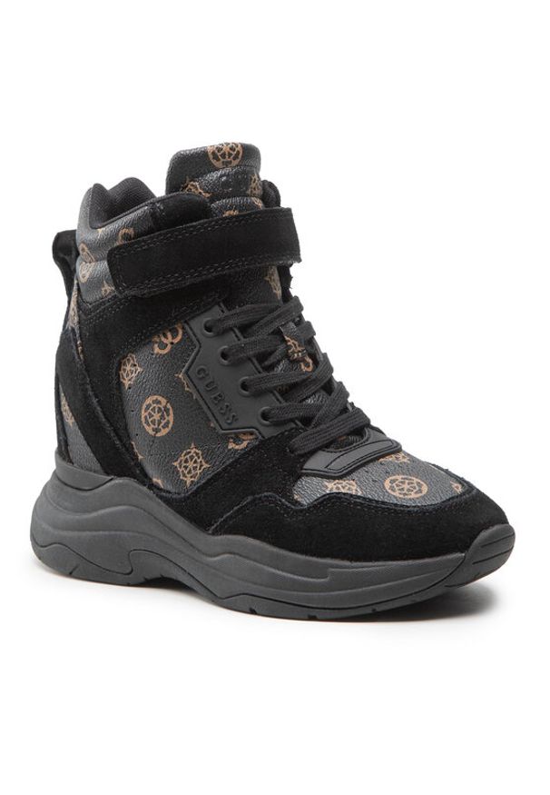 Botki Guess. Kolor: czarny