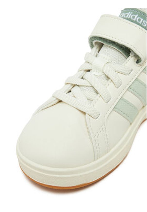 Adidas - adidas Sneakersy Dino Grand Court 2.0 JI3896 Biały. Kolor: biały. Materiał: materiał