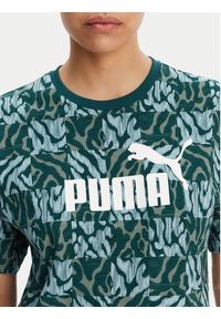 Puma T-Shirt Ess Graphic 685070 Zielony Loose Fit. Kolor: zielony. Materiał: bawełna