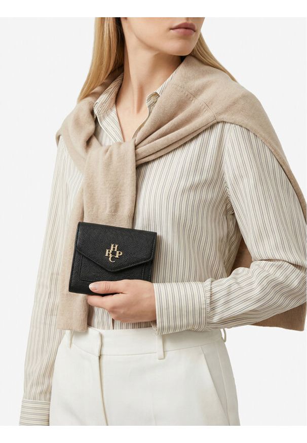 Beverly Hills Polo Club Portfel CWBEO-BHPC-W1-003-SS26 Czarny. Kolor: czarny. Materiał: skóra