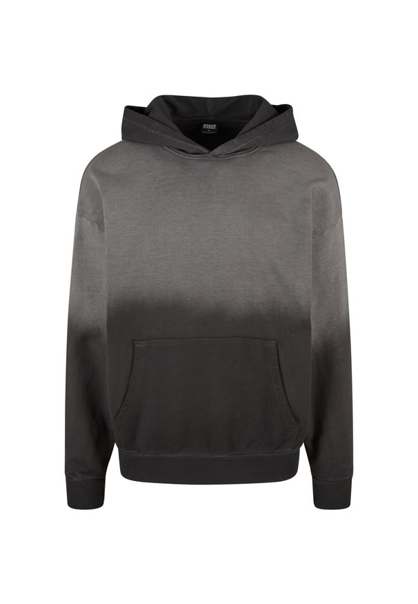 Bluza z kapturem Urban Classics Sun Bleached. Typ kołnierza: kaptur. Kolor: czarny. Materiał: poliester, bawełna