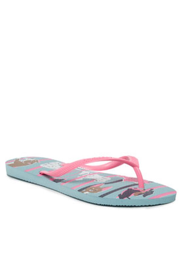 Havaianas Japonki 41325672404 Kolorowy. Materiał: guma. Wzór: kolorowy