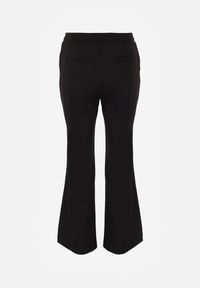 Renee - Czarne Spodnie Garniturowe VICES Typu Flare Tesilana. Okazja: na spotkanie biznesowe. Kolor: czarny. Styl: biznesowy #4