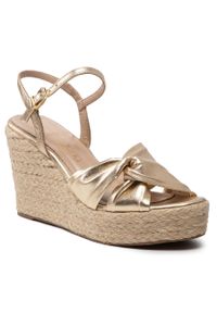 Espadryle Eva Longoria EL-46-05-000693 711. Kolor: zielony. Materiał: skóra