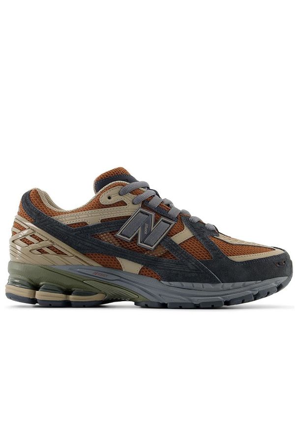 Buty New Balance M1906NG - brązowe. Kolor: brązowy. Materiał: guma, materiał, skóra, syntetyk. Szerokość cholewki: normalna. Sport: turystyka piesza