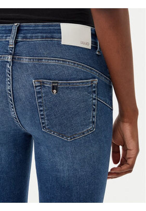 Liu Jo Jeansy UA5006 D4615 Niebieski Skinny Fit. Kolor: niebieski