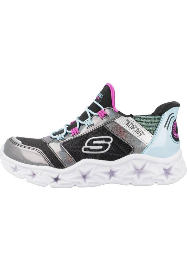 skechers - Tenisówki Skechers Model Skechers Slip-ins: Galaxy L Kolor Czarny. Kolor: czarny, biały, wielokolorowy. Materiał: syntetyk, tkanina. Model: Skechers Sport. Sport: turystyka piesza