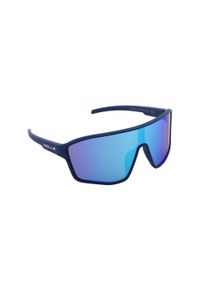 RED BULL SPECT EYEWEAR - Okulary rowerowe Red Bull Spect Daft - blue/smoke/blue. Kolor: wielokolorowy, niebieski, szary