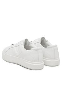 Calvin Klein Sneakersy Basket Cups Lace Up Logo Tape YW0YW02007 Biały. Kolor: biały. Materiał: skóra #3