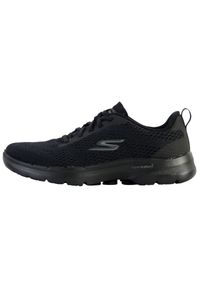 skechers - Buty do chodzenia damskie, Skechers Go Walk 6 - Bold Vision. Kolor: czarny. Sport: turystyka piesza