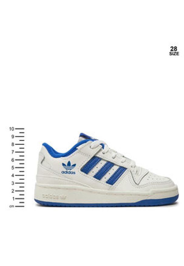 Adidas - adidas Sneakersy Forum Low CL C IH7922 Biały. Kolor: biały. Materiał: syntetyk, skóra