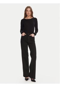 Wolford Bluzka 53336 Czarny Slim Fit. Kolor: czarny