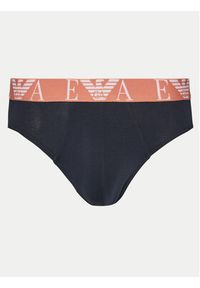 Emporio Armani Underwear Komplet 3 par slipów EM000258 AF10778 MB139 Granatowy. Kolor: niebieski. Materiał: bawełna #3