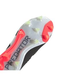 Adidas - Buty piłkarskie adidas Predator Elite Fg M IE1802 czarne. Zapięcie: sznurówki. Kolor: czarny. Materiał: materiał, syntetyk. Szerokość cholewki: normalna. Sport: piłka nożna #5