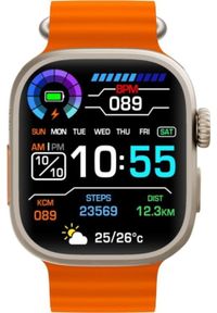 Roger - RoGer WS-GS28 Smart Watch Orange. Rodzaj zegarka: smartwatch