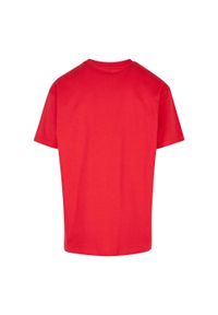 BUILD YOUR BRAND - Ponadwymiarowa Koszulka Dla Dorosłych Unisex Heavyweight. Kolor: różowy