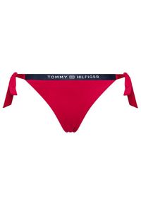 TOMMY HILFIGER - Tommy Hilfiger Dół od bikini Cheeky UW0UW02709 Różowy. Kolor: różowy. Materiał: syntetyk #5