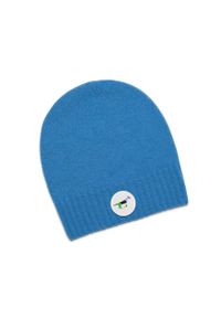 Cienka czapka jeździecka GALOP WEAR merino kaszmir. Kolor: niebieski. Materiał: kaszmir. Styl: sportowy
